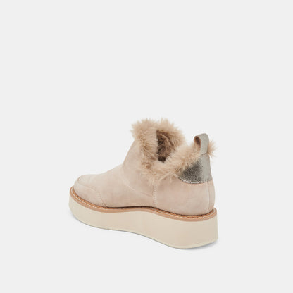 Dolce Vita SHOES ARDY PLUSH H2O BOOTIES TAUPE SUEDE
 – Dolce Vita