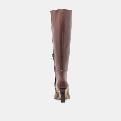 Dolce Vita SHOES Emmi Chocolate Leather Boots