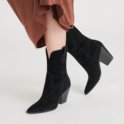 Dolce Vita SHOES JESSEY BOOTS ONYX SUEDE
 – Dolce Vita