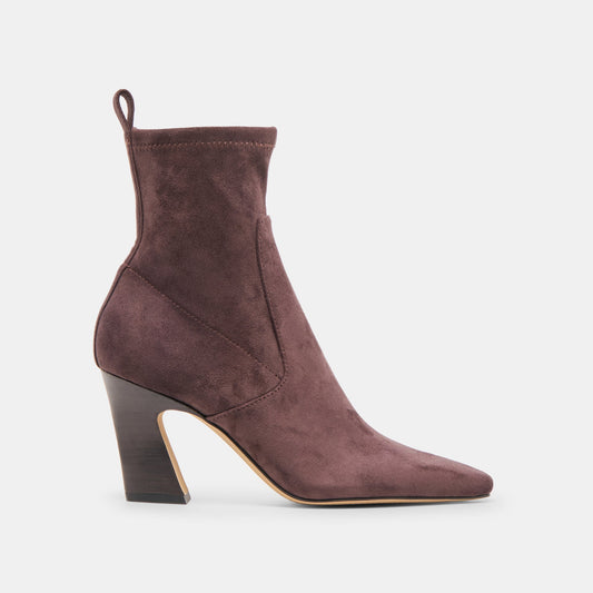 Dolce Vita SHOES Linzey Cedar Stella Suede Booties
