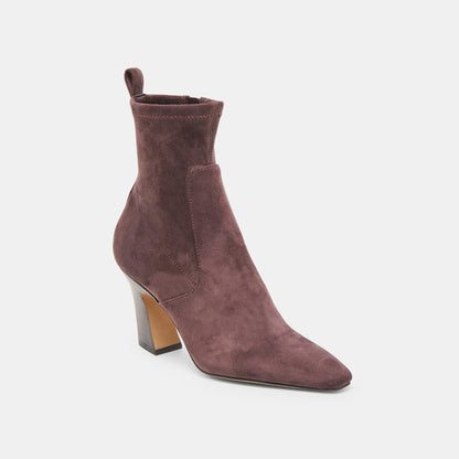 Dolce Vita SHOES Linzey Cedar Stella Suede Booties