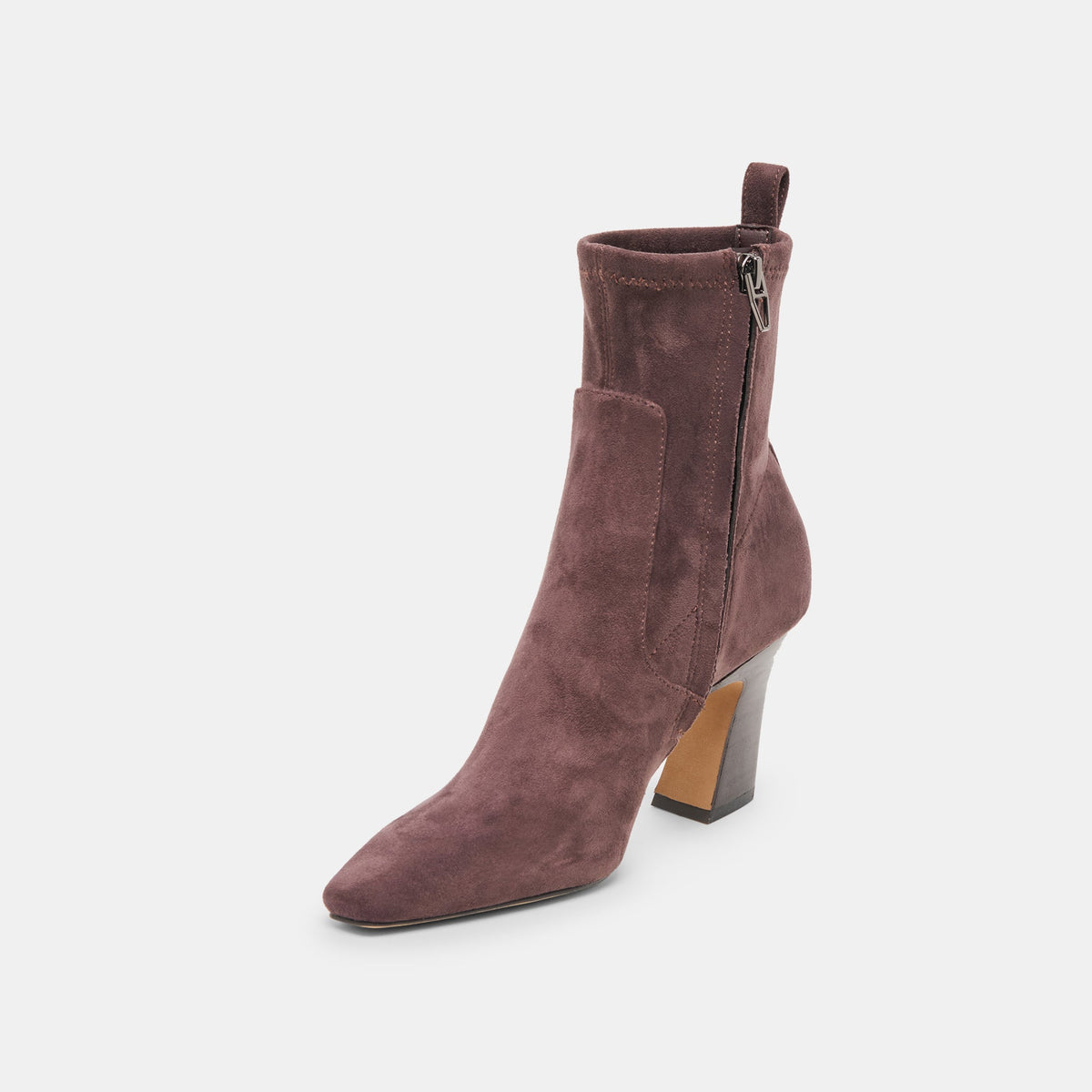 Dolce Vita SHOES Linzey Cedar Stella Suede Booties