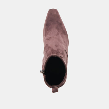 Dolce Vita SHOES Linzey Cedar Stella Suede Booties