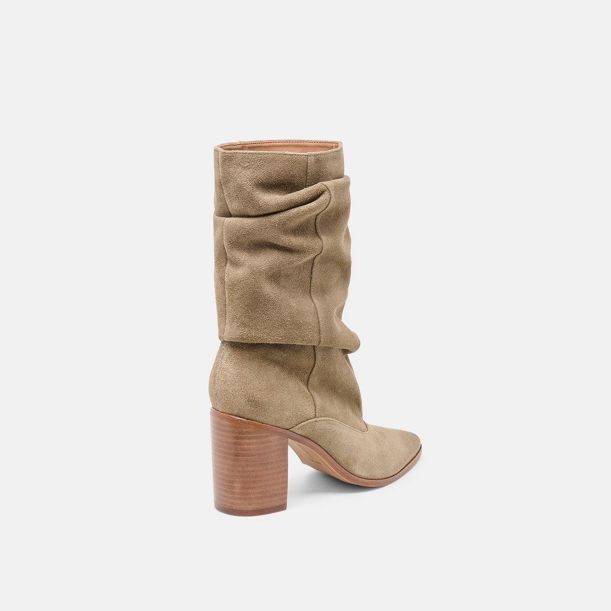 Dolce Vita SHOES Talina Olive Suede Wide Calf Boots