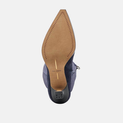 Dolce Vita SHOES Auggie Navy Suede Boots
