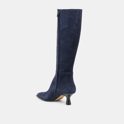 Dolce Vita SHOES Auggie Navy Suede Boots