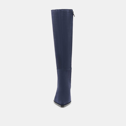 Dolce Vita SHOES Auggie Navy Suede Boots
