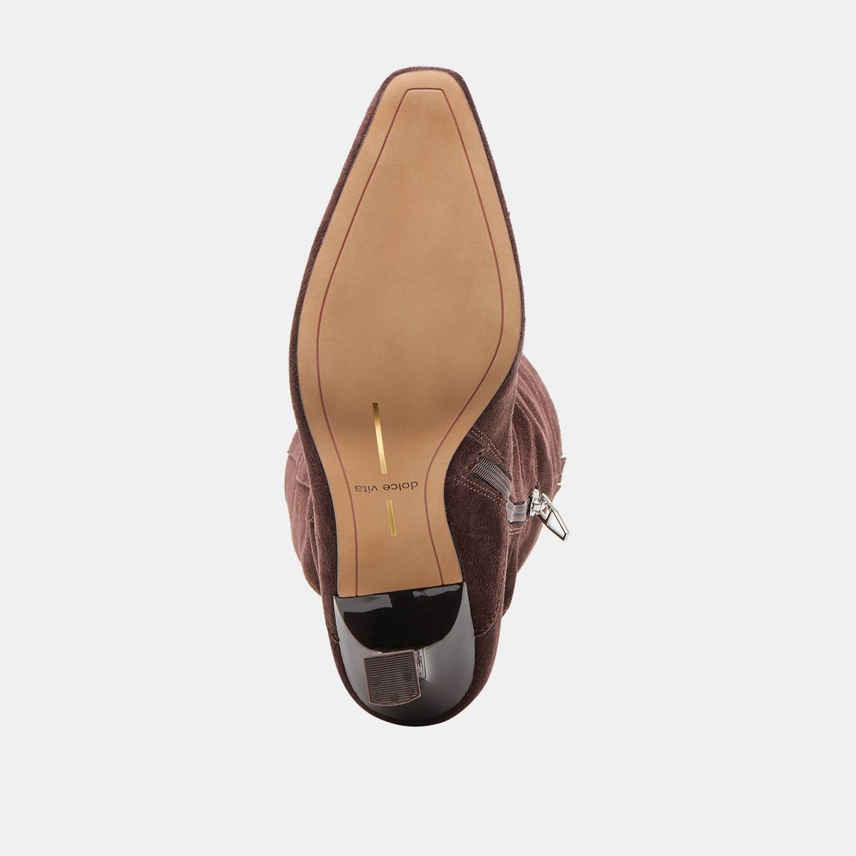 Dolce Vita SHOES Lousa Mahogany Suede Boots