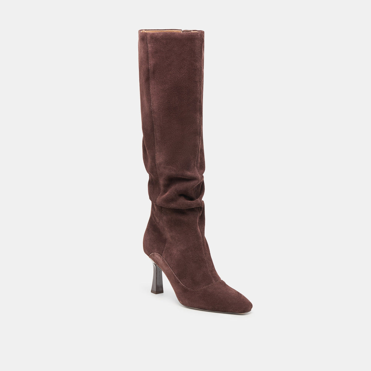 Dolce Vita SHOES Lousa Mahogany Suede Boots
