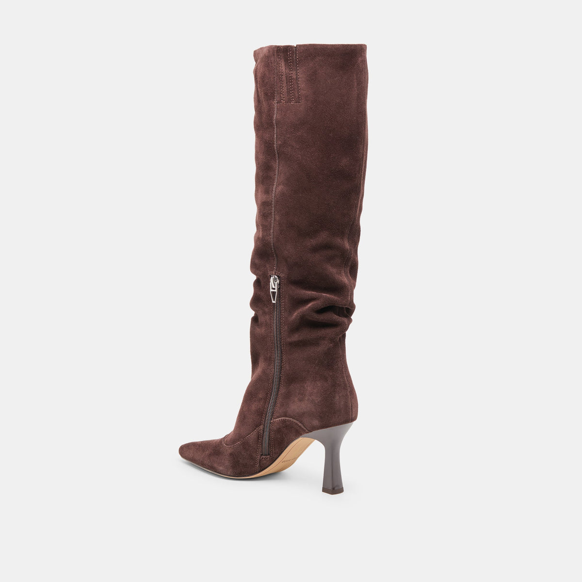 Dolce Vita SHOES Lousa Mahogany Suede Boots