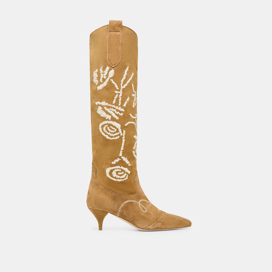 Dolce Vita SHOES Wilde Chestnut Suede Boots