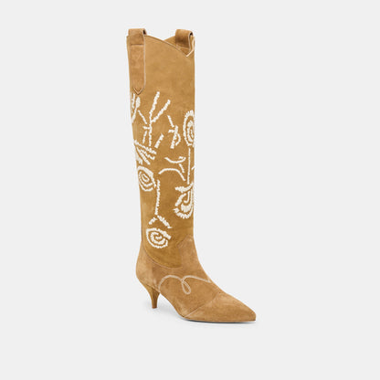 Dolce Vita SHOES Wilde Chestnut Suede Boots