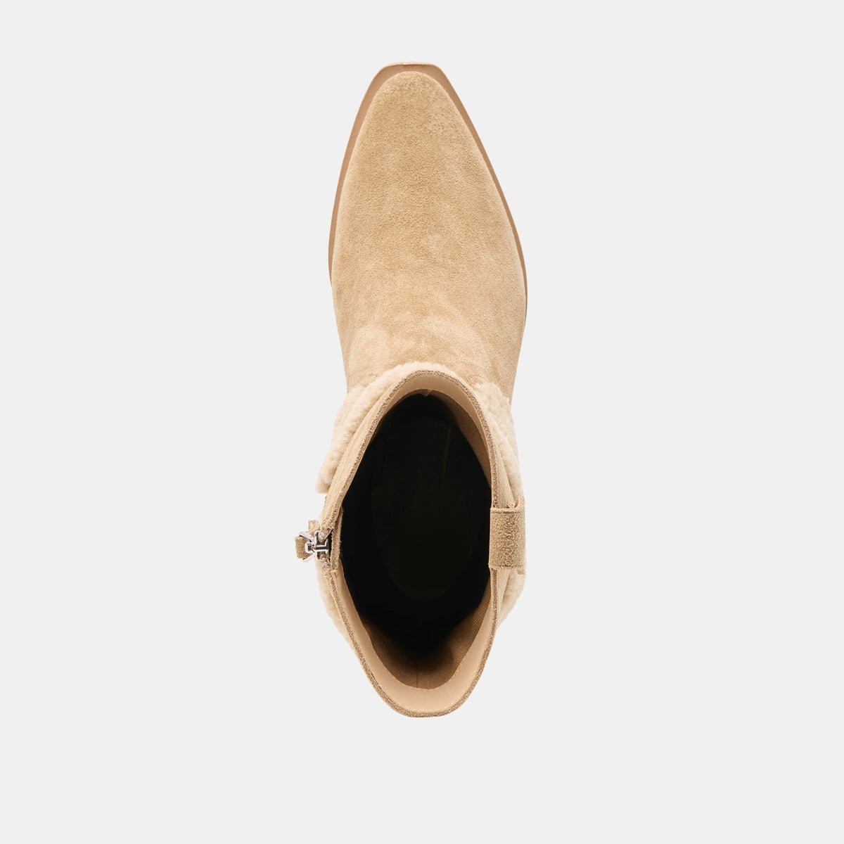 Dolce Vita SHOES Salil Plush Dk Taupe Suede Boots