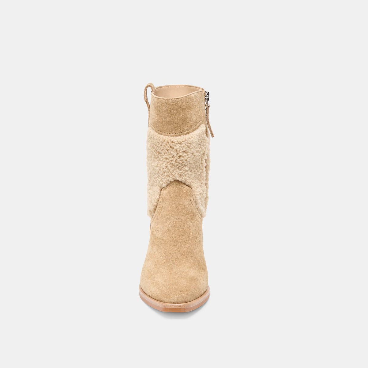 Dolce Vita SHOES Salil Plush Dk Taupe Suede Boots