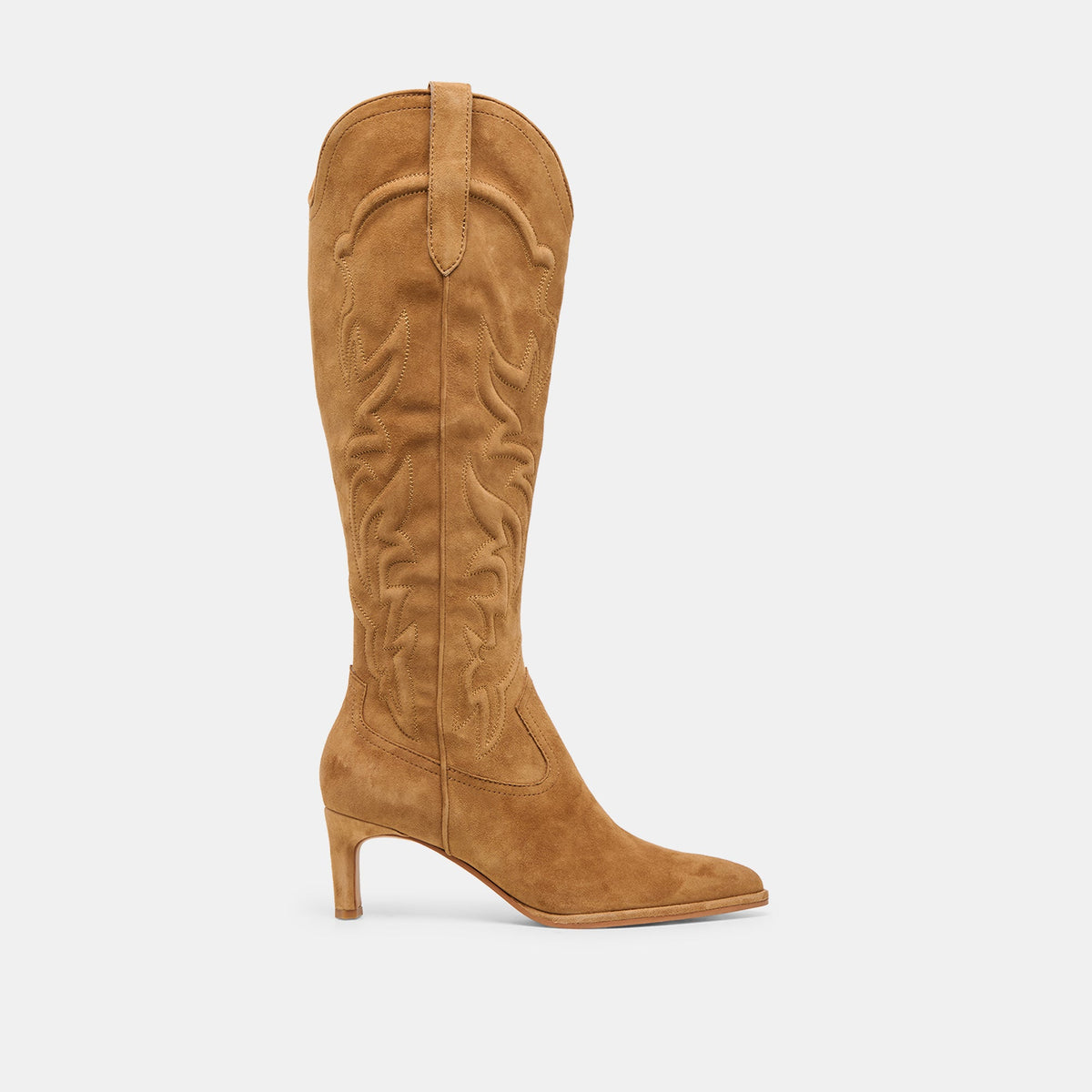 Dolce Vita SHOES Alisa Lt Brown Suede Boots