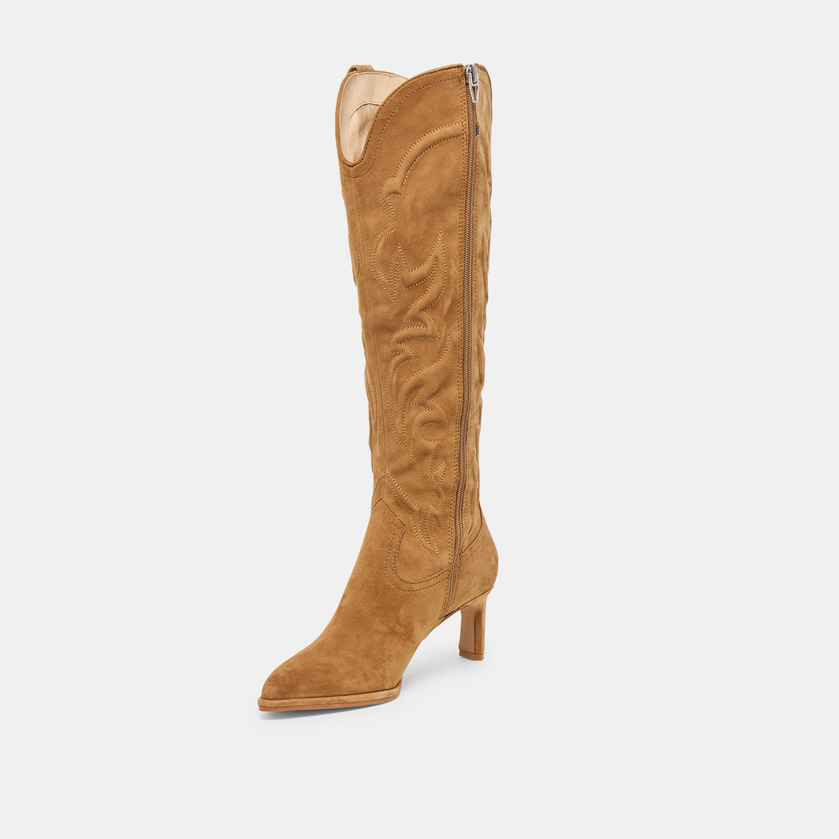 Dolce Vita SHOES Alisa Lt Brown Suede Boots