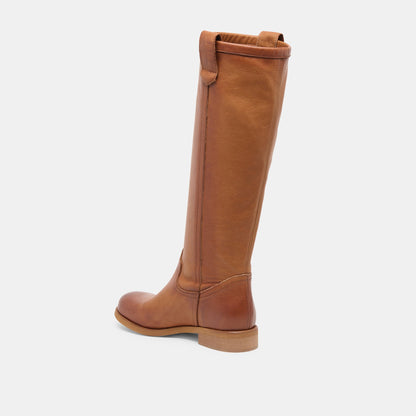 Dolce Vita SHOES Ramzy Cognac Leather Boots
