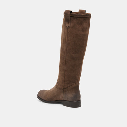 Dolce Vita SHOES Ramzy Chocolate Suede Boots