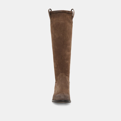 Dolce Vita SHOES Ramzy Chocolate Suede Boots