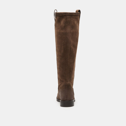 Dolce Vita SHOES Ramzy Chocolate Suede Boots