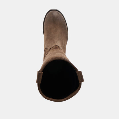 Dolce Vita SHOES Ramzy Chocolate Suede Boots