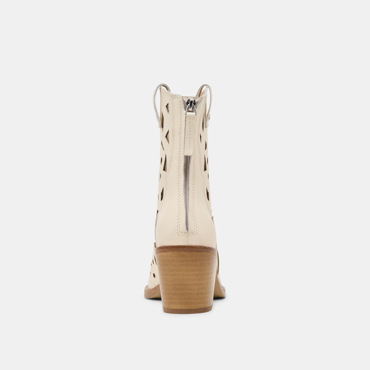 Dolce Vita SHOES Zenobi Off White Leather Booties