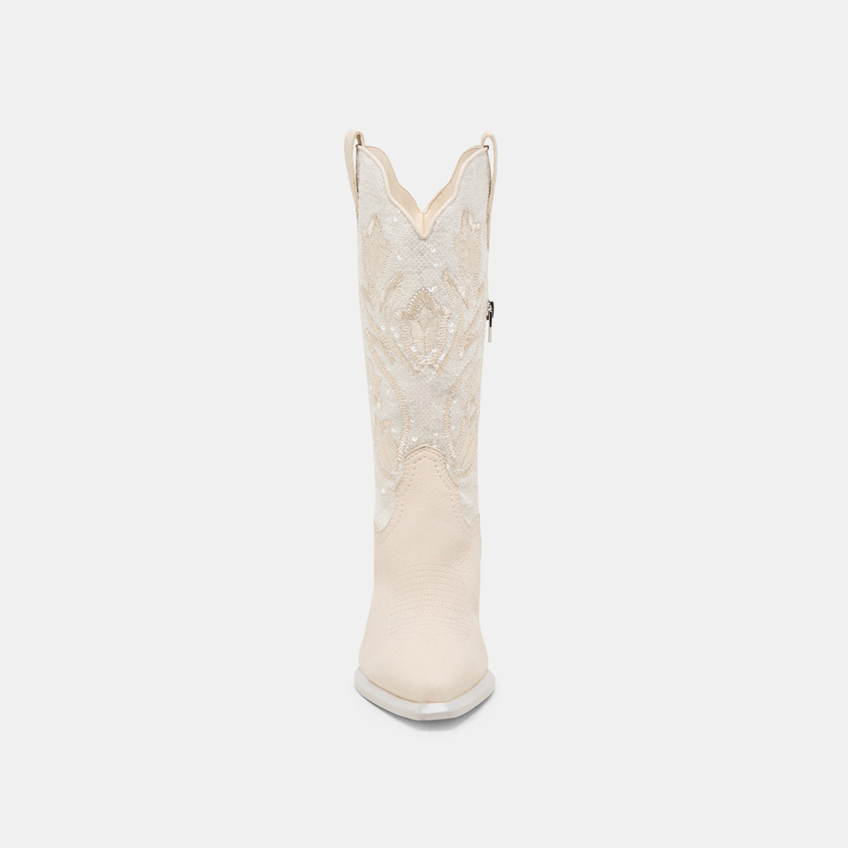 Dolce Vita SHOES Vorah Pearl Creme Sequin Boots