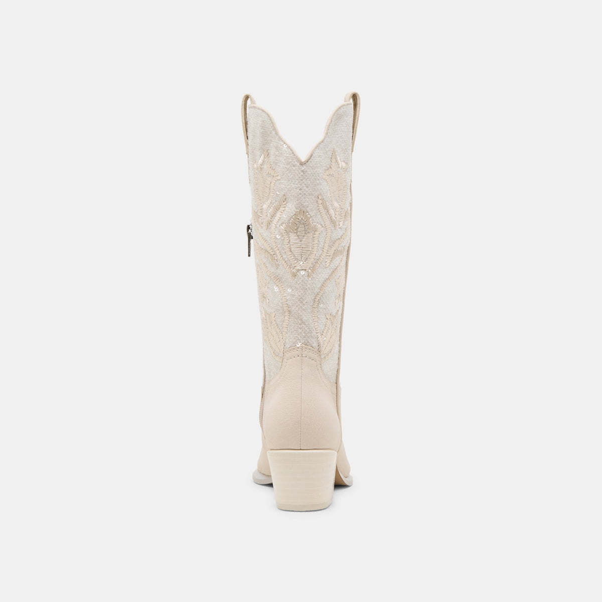 Dolce Vita SHOES Vorah Pearl Creme Sequin Boots