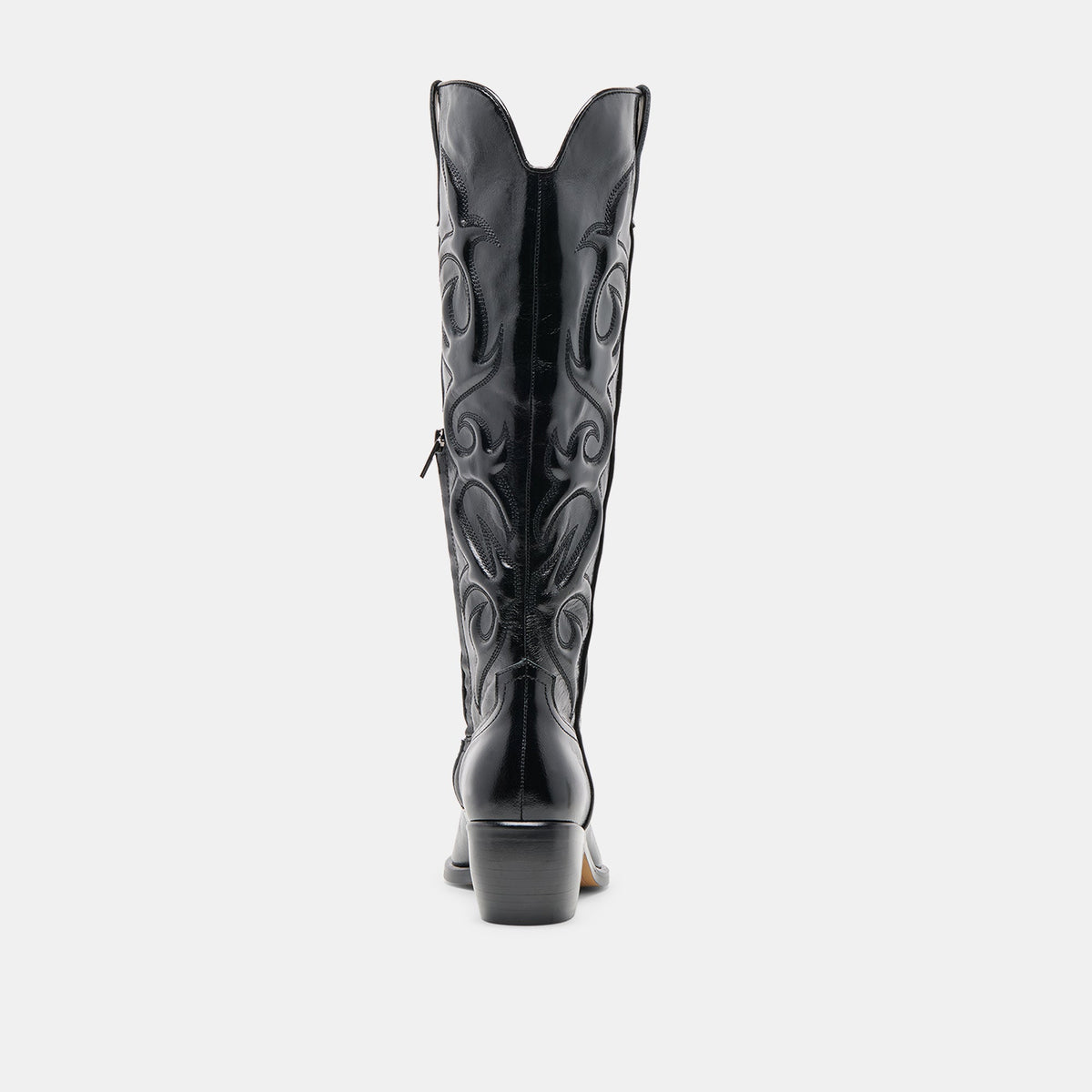 Dolce Vita SHOES Mirla Black Leather Wide Calf Boots