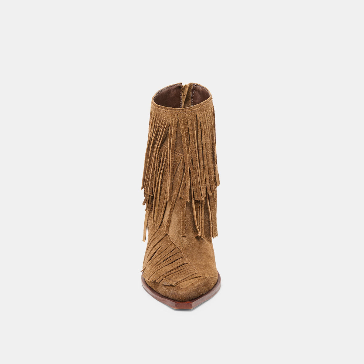 Dolce Vita SHOES Torey Chestnut Suede Booties