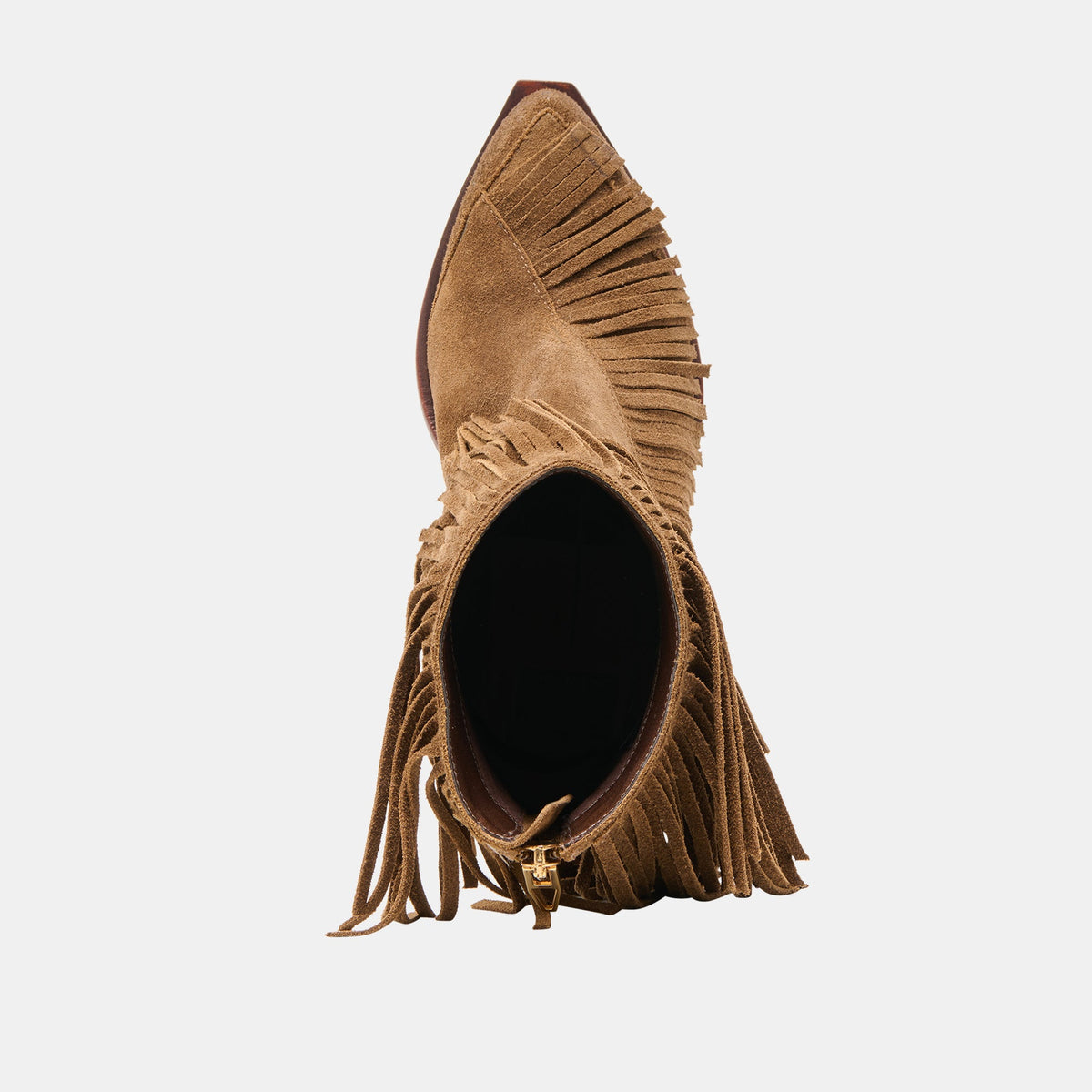 Dolce Vita SHOES Torey Chestnut Suede Booties