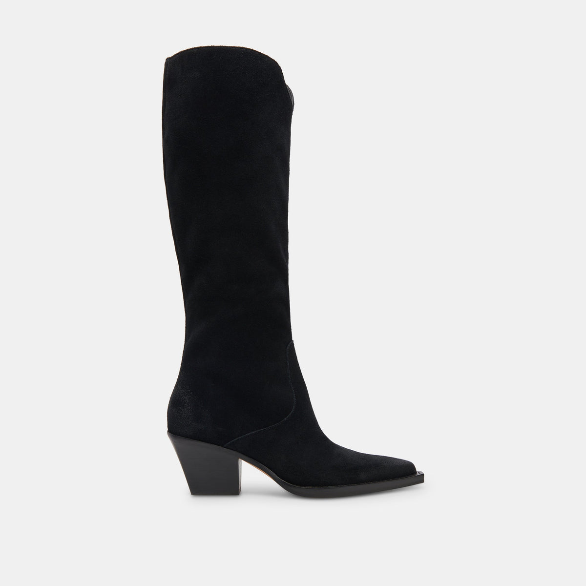 Dolce Vita SHOES Raj Boots in Onyx Suede | Women's Onyx Suede Knee-High Boots
 – Dolce Vita