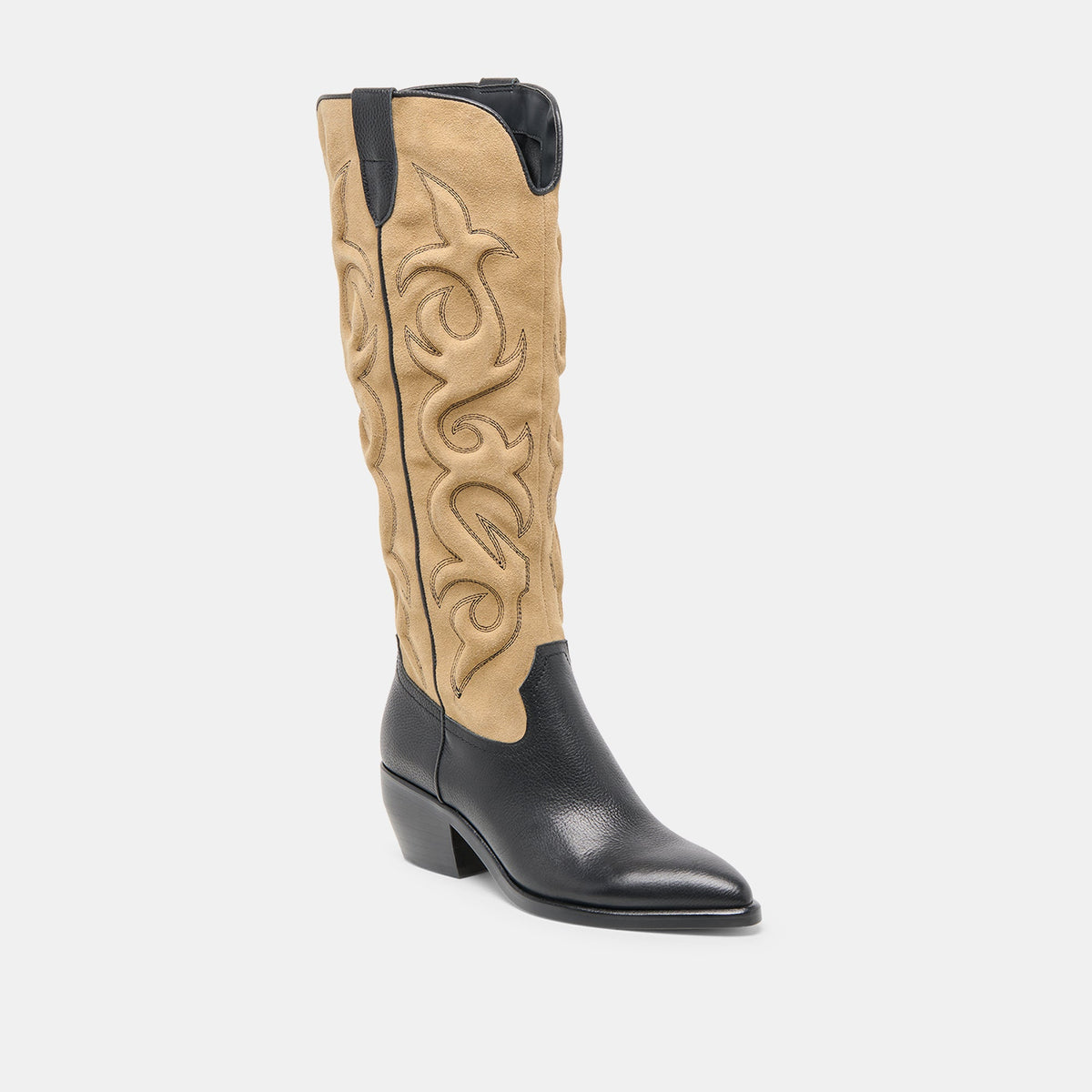 Dolce Vita SHOES Mirla Black Multi Leather Boots
