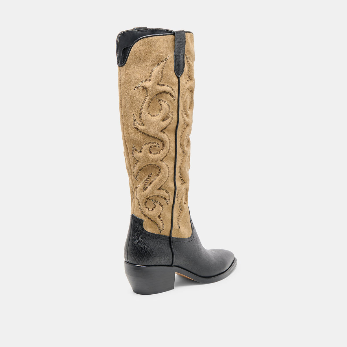 Dolce Vita SHOES Mirla Black Multi Leather Boots