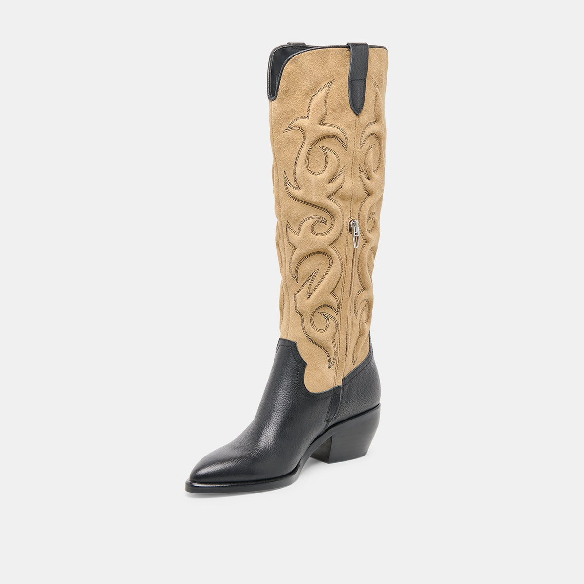 Dolce Vita SHOES Mirla Black Multi Leather Boots