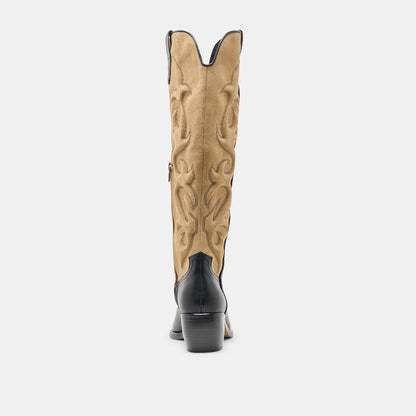 Dolce Vita SHOES Mirla Black Multi Leather Boots