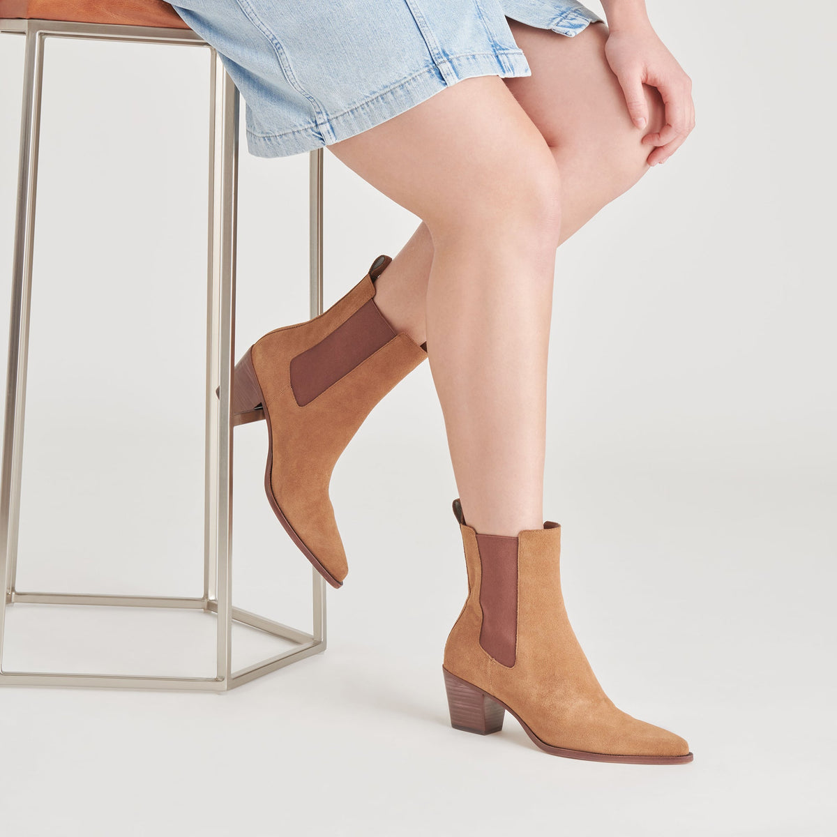 Dolce Vita SHOES SHADIE H2O BOOTIES BROWN SUEDE
 – Dolce Vita