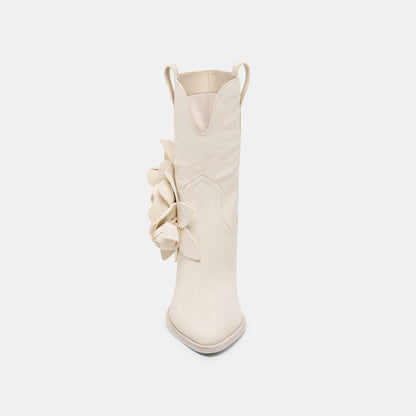 Dolce Vita SHOES Jakel Off White Nubuck Boots