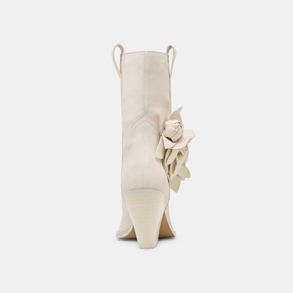 Dolce Vita SHOES Jakel Off White Nubuck Boots