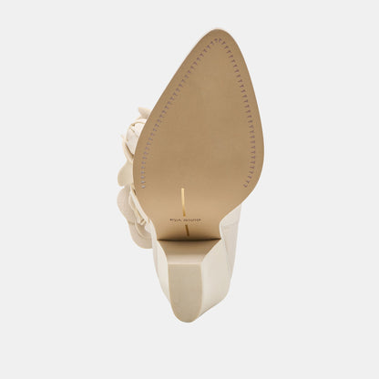 Dolce Vita SHOES Jakel Off White Nubuck Boots