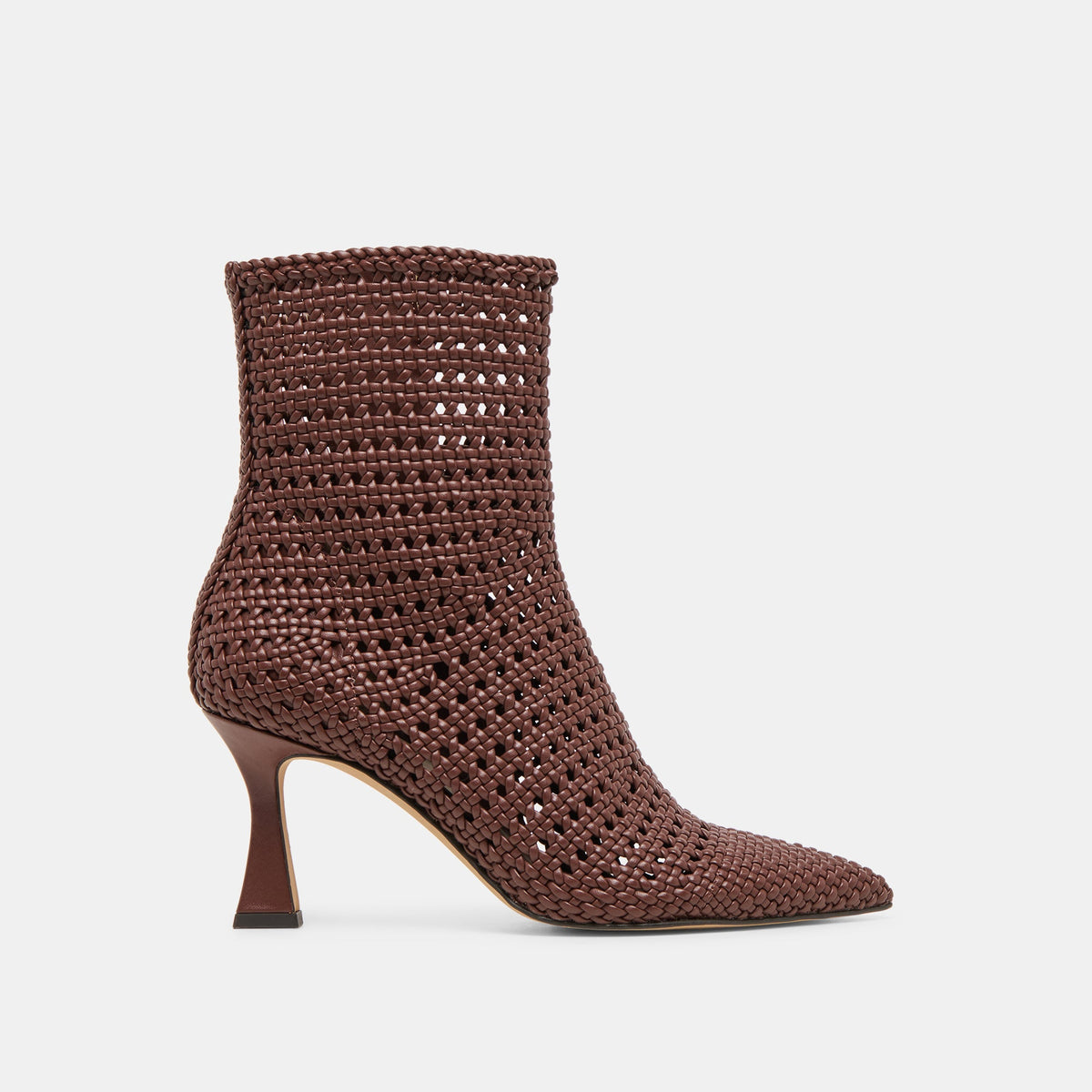 Dolce Vita SHOES Embry Brown Woven Stella Booties