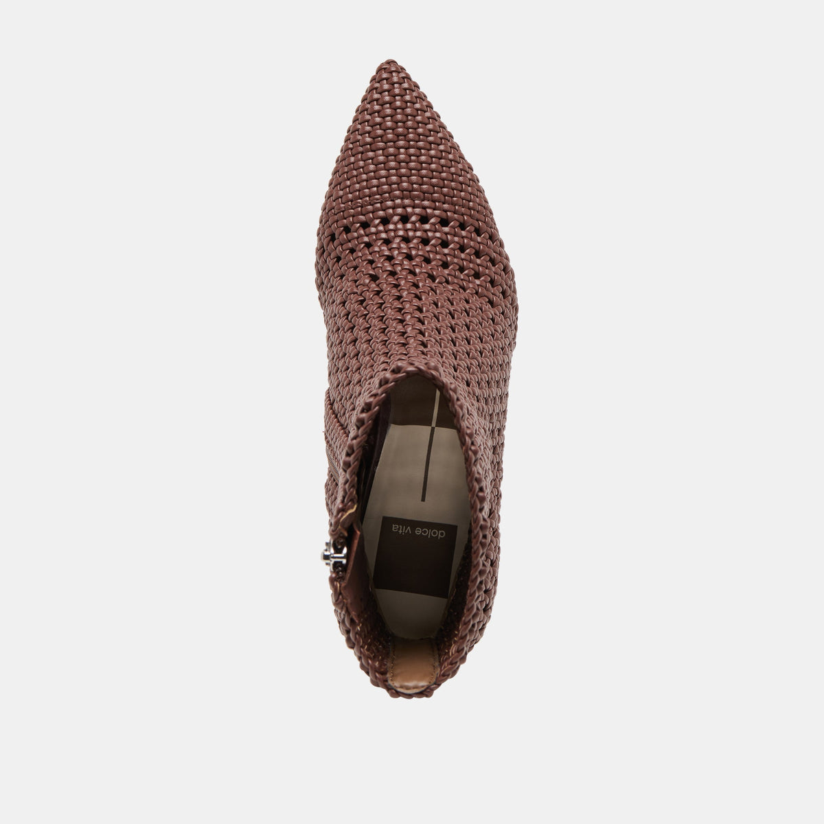 Dolce Vita SHOES Embry Brown Woven Stella Booties