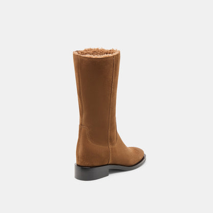 Dolce Vita SHOES Kedra H2O Chestnut Suede Boots | Doice Vita
 – Dolce Vita