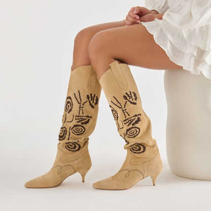 Dolce Vita SHOES Wilde Sand Suede Boots