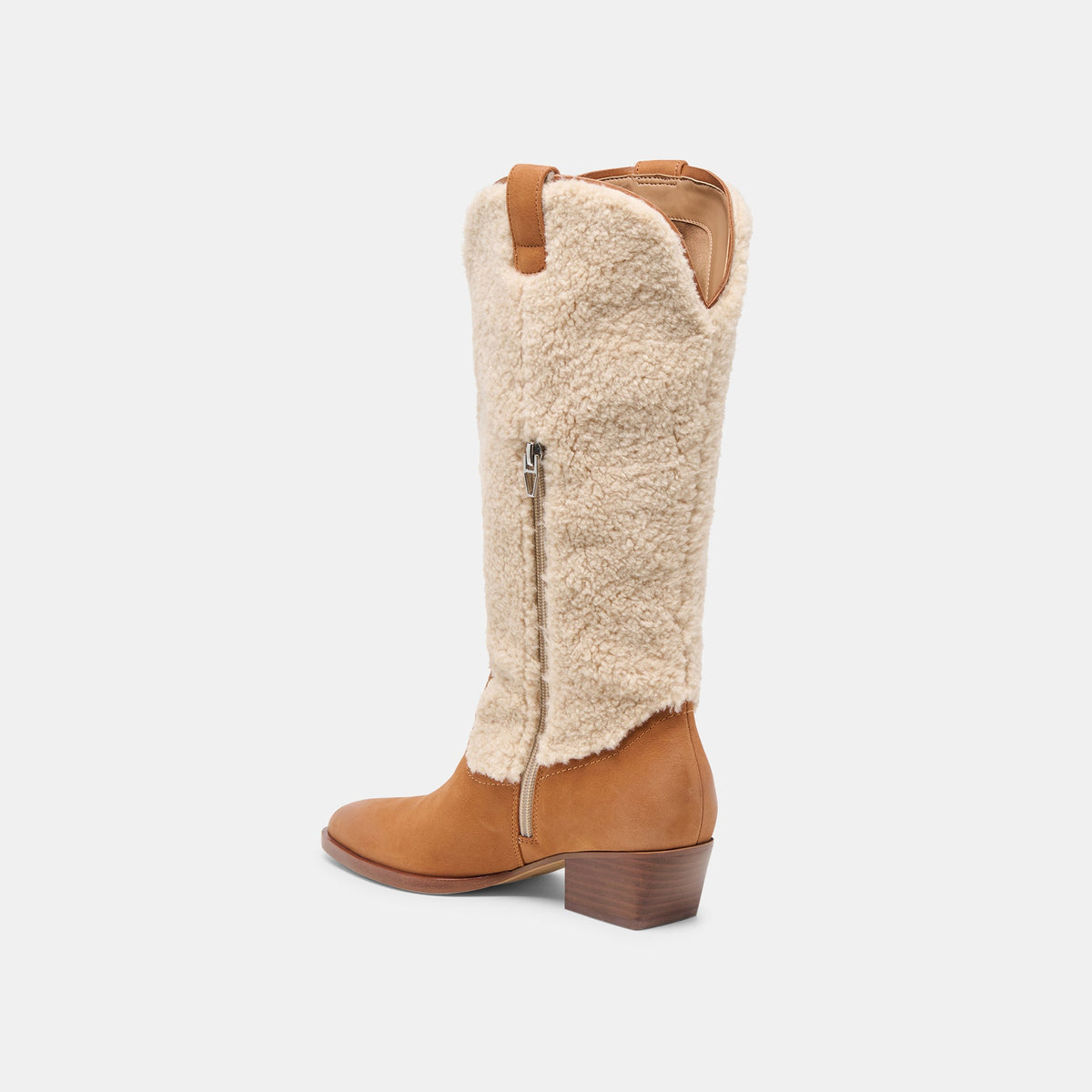 Dolce Vita SHOES Mykel Plush Caramel Nubuck Boots