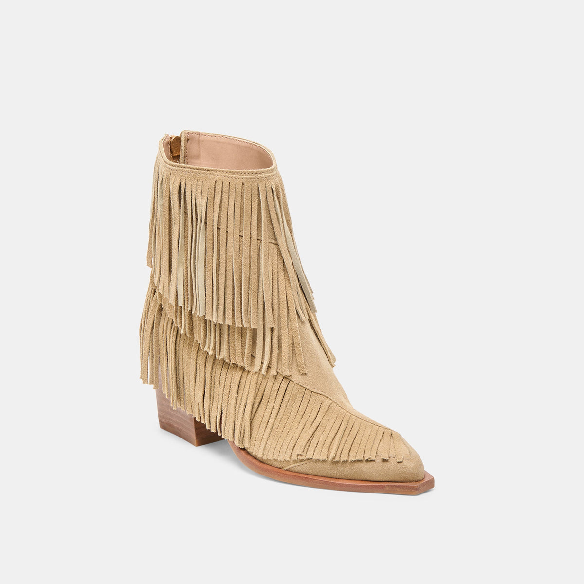 Dolce Vita SHOES Torey Dk Taupe Suede Booties