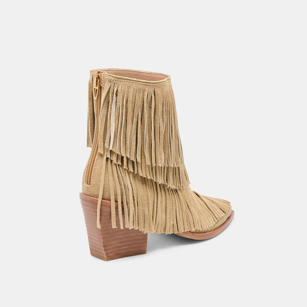 Dolce Vita SHOES Torey Dk Taupe Suede Booties