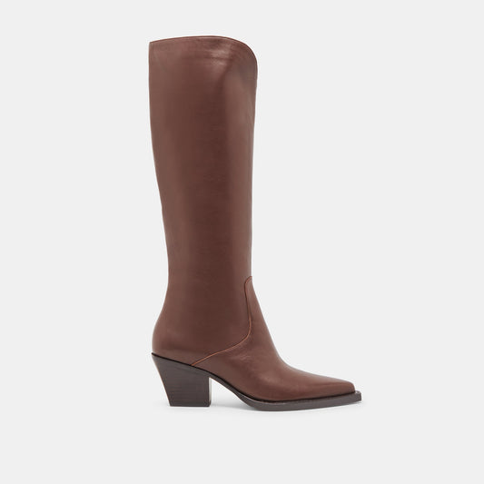 Dolce Vita SHOES RAJ BOOTS CHOCOLATE LEATHER
 – Dolce Vita