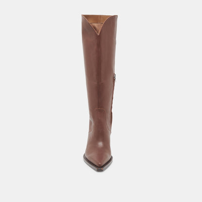 Dolce Vita SHOES RAJ BOOTS CHOCOLATE LEATHER
 – Dolce Vita