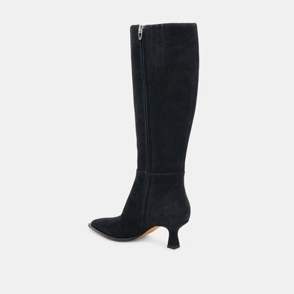 Dolce Vita SHOES AUGGIE WIDE CALF BOOTS ONYX SUEDE
 – Dolce Vita